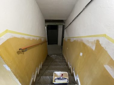 Maliarske práce Bratislava, Maliar Paul, Slovensko, profesionál, dekoratívne betónové stierky, dekoratívne nátery, developerské projekty, airless striekanie, fasády, exteriér, interiér