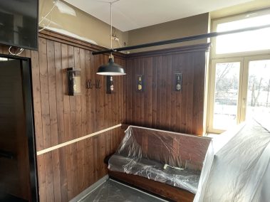 Maliarske práce Bratislava, Maliar Paul, Slovensko, profesionál, dekoratívne betónové stierky, dekoratívne nátery, developerské projekty, airless striekanie, fasády, exteriér, interiér