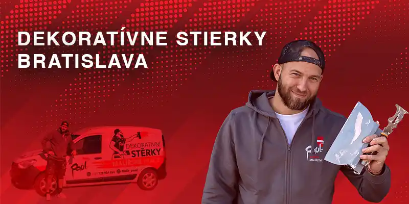 Maliarske práce Bratislava, Maliar Paul, Slovensko, profesionál, dekoratívne betónové stierky, dekoratívne nátery, developerské projekty, airless striekanie, fasády, exteriér, interiér - dekoratívne nátery na jednej zakázke