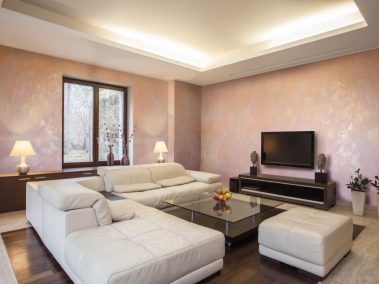 Maliarske práce Bratislava, Maliar Paul, Slovensko, profesionál, dekoratívne betónové stierky, dekoratívne nátery, developerské projekty, airless striekanie, fasády, exteriér, interiér - dekoratívne nátery na jednej zakázke