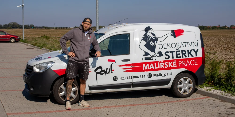 Maliarske práce Bratislava, Maliar Paul, Slovensko, profesionál, dekoratívne betónové stierky, dekoratívne nátery, developerské projekty, airless striekanie, fasády, exteriér, interiér