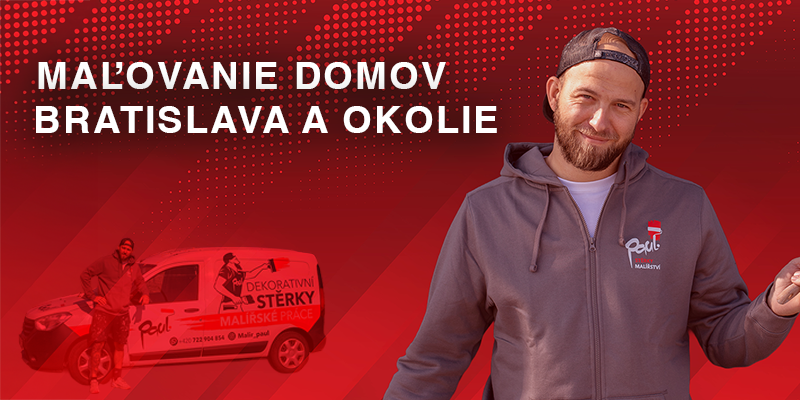 malovanie domov bratislava okolie senec slovensko maliar profesionalny rodinne domy najlepsia cena