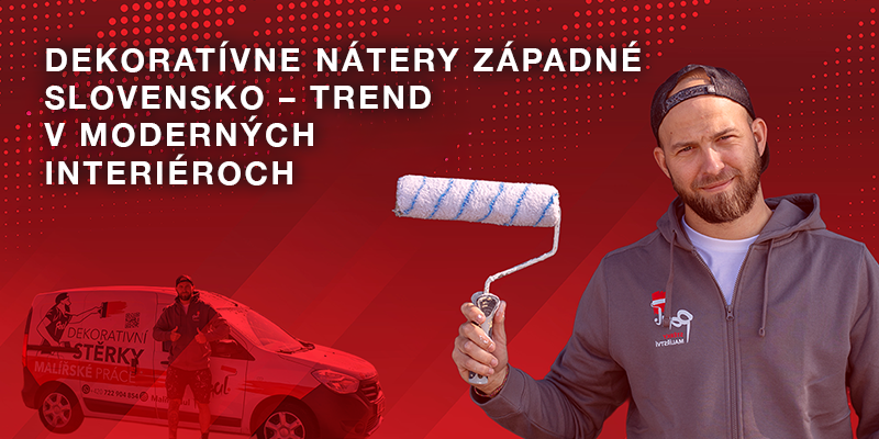 dekorativne natery zapadne slovensko bratisalva maliar