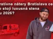 Dekorativne natery Bratislava cena 2026