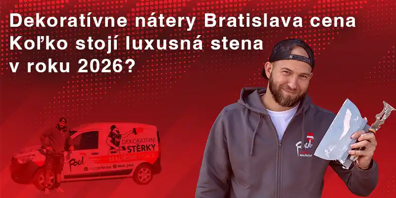 Dekorativne natery Bratislava cena 2026 Dekorativne natery Bratislava cena 2026